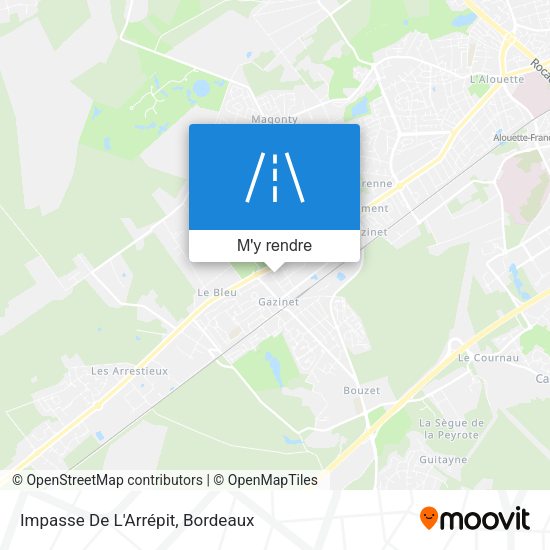 Impasse De L'Arrépit plan