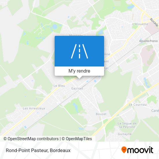 Rond-Point Pasteur plan