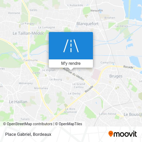 Place Gabriel plan