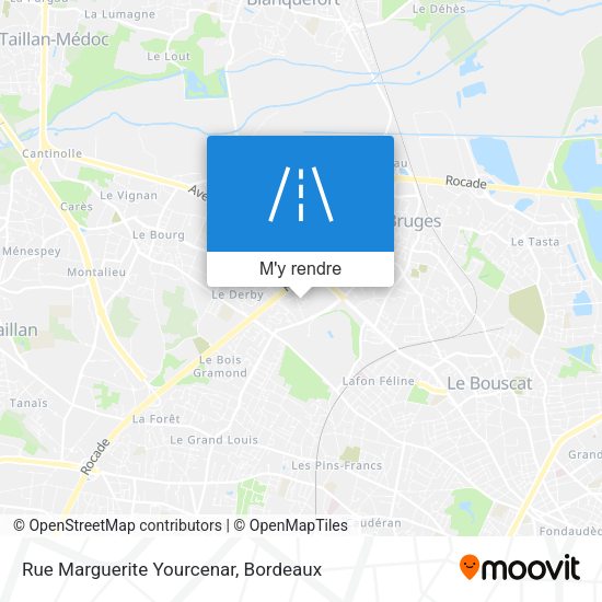 Rue Marguerite Yourcenar plan