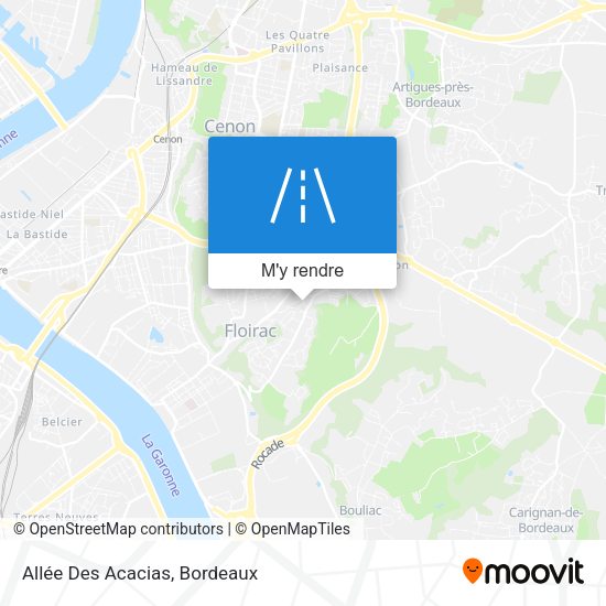 Allée Des Acacias plan