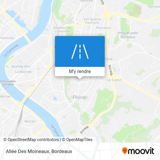 Allée Des Moineaux plan