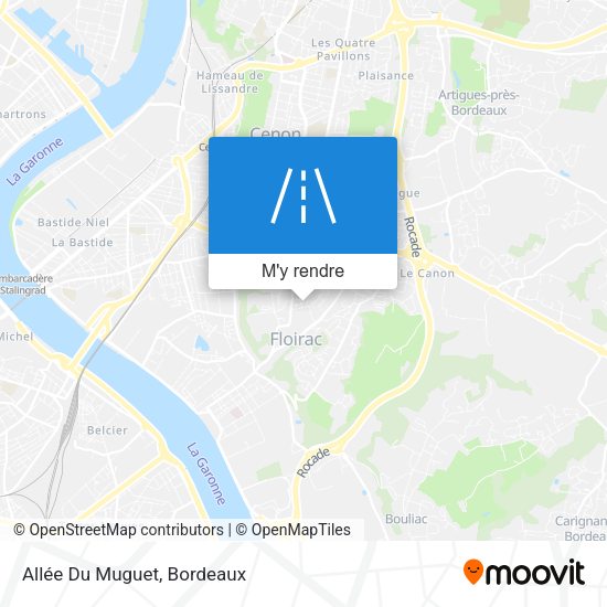 Allée Du Muguet plan