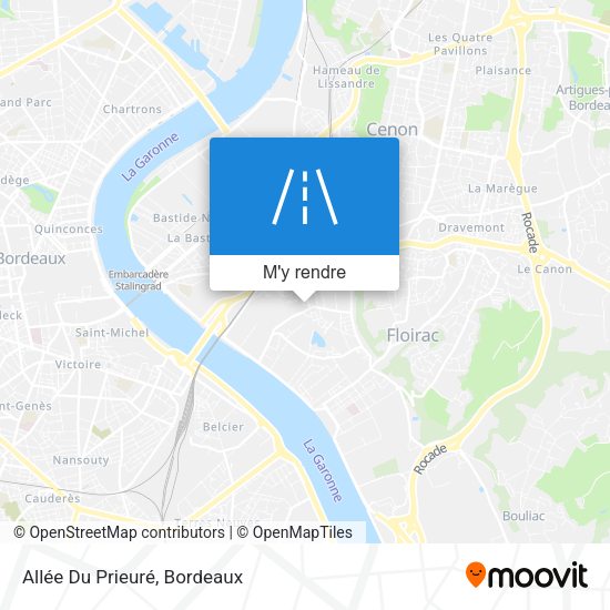Allée Du Prieuré plan