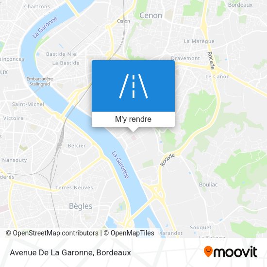 Avenue De La Garonne plan