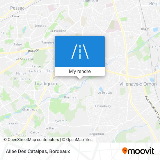 Allée Des Catalpas plan