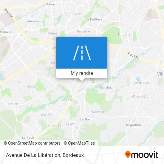 Avenue De La Libération plan