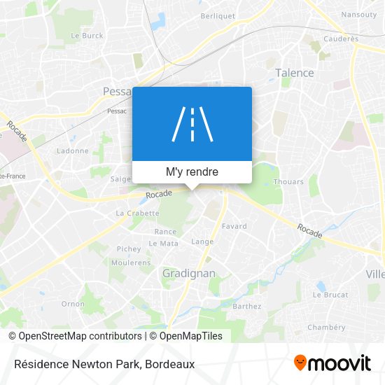 Résidence Newton Park plan