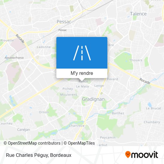 Rue Charles Péguy plan