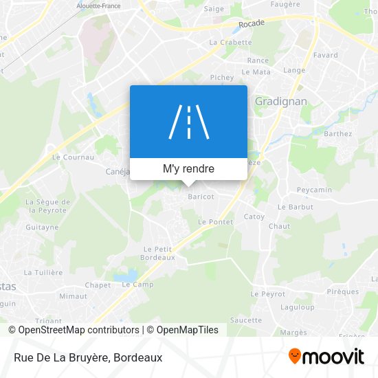 Rue De La Bruyère plan