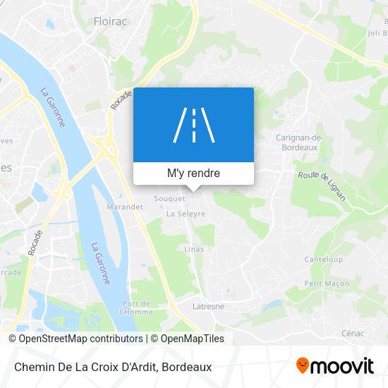 Chemin De La Croix D'Ardit plan