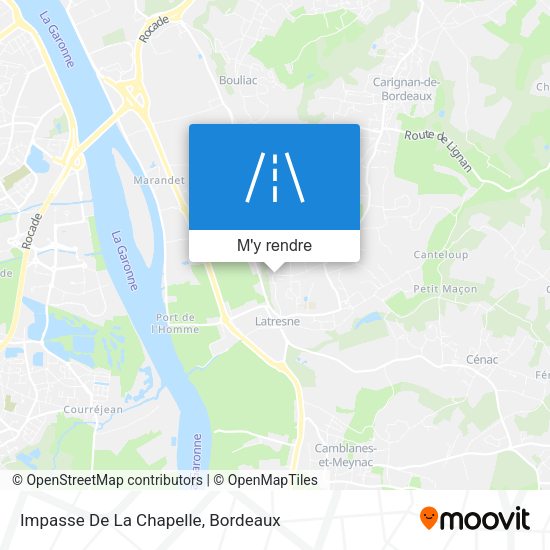 Impasse De La Chapelle plan