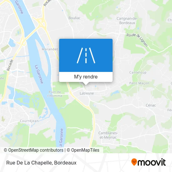 Rue De La Chapelle plan