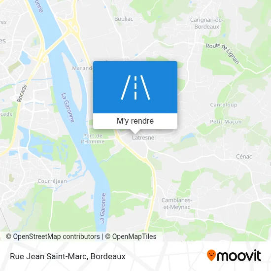 Rue Jean Saint-Marc plan