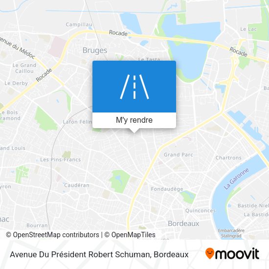Avenue Du Président Robert Schuman plan
