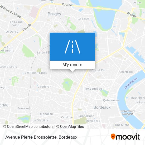 Avenue Pierre Brossolette plan