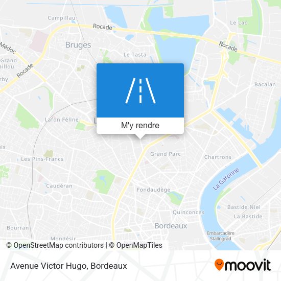 Avenue Victor Hugo plan