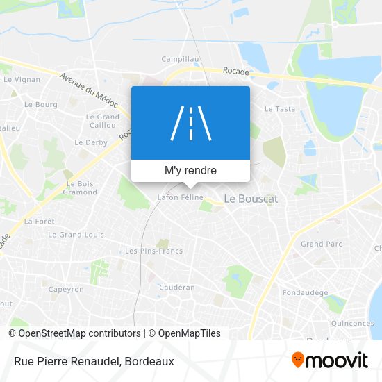 Rue Pierre Renaudel plan