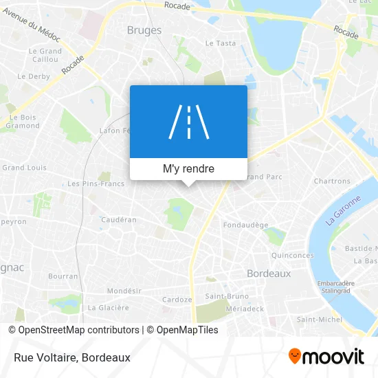 Rue Voltaire plan