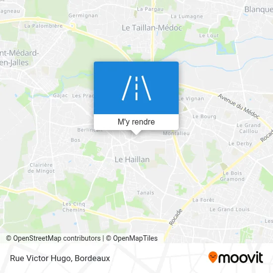 Rue Victor Hugo plan