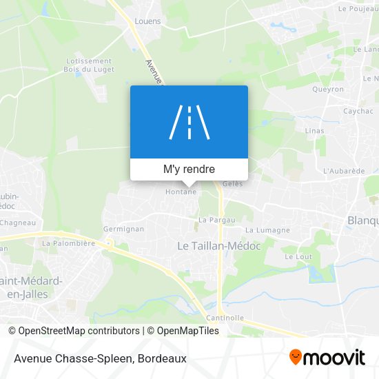 Avenue Chasse-Spleen plan