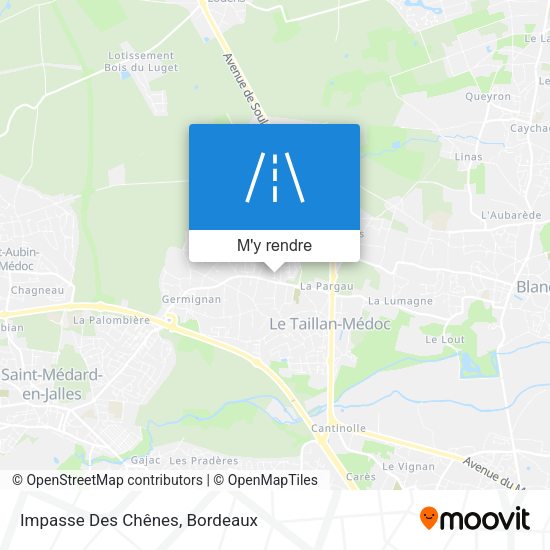 Impasse Des Chênes plan