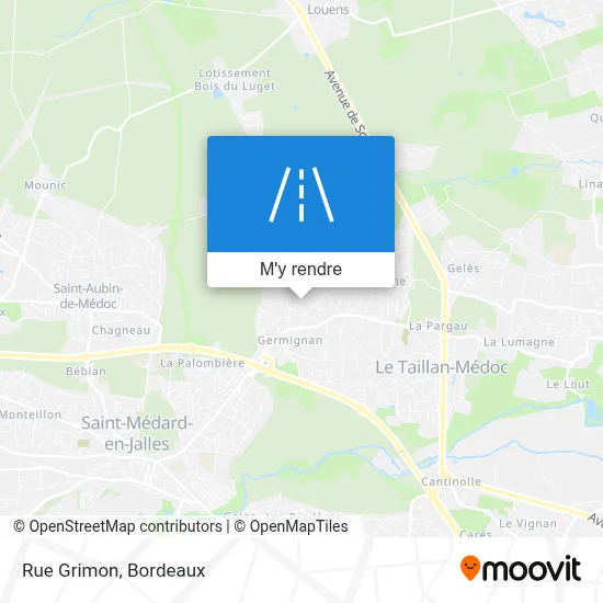 Rue Grimon plan