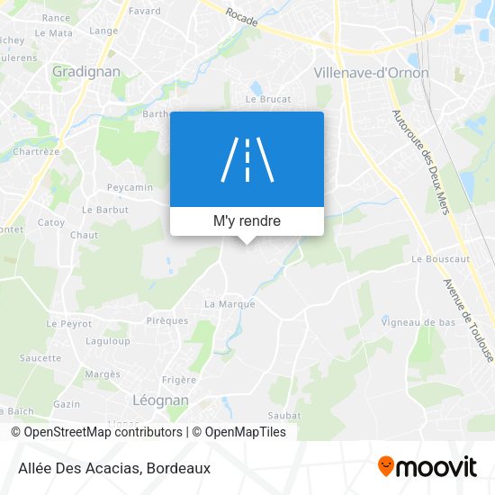 Allée Des Acacias plan