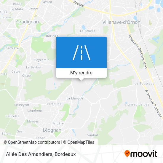 Allée Des Amandiers plan