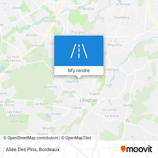 Allée Des Pins plan