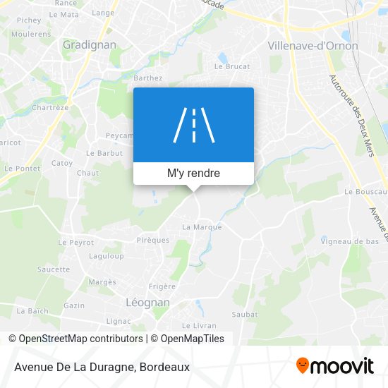 Avenue De La Duragne plan