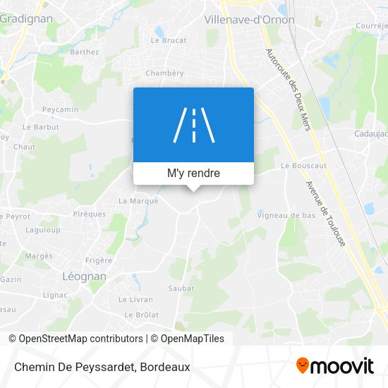 Chemin De Peyssardet plan