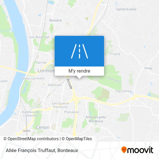 Allée François Truffaut plan