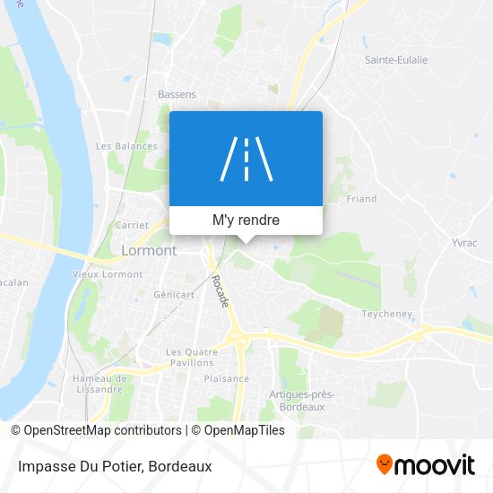 Impasse Du Potier plan