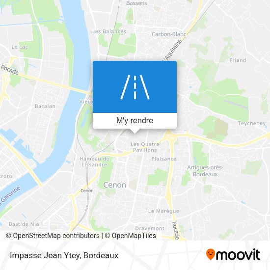 Impasse Jean Ytey plan