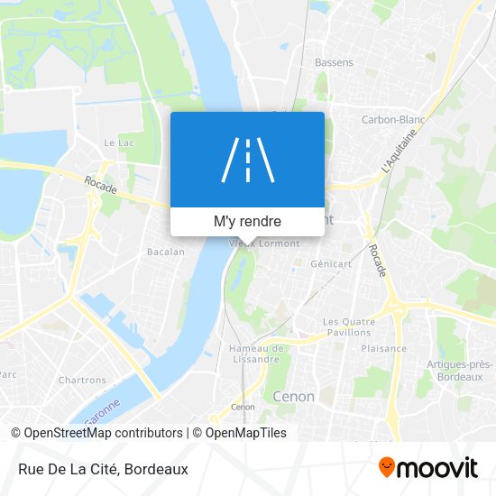 Rue De La Cité plan
