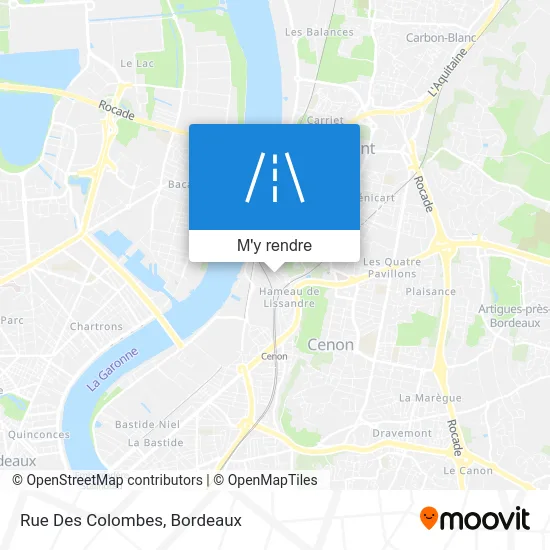 Rue Des Colombes plan