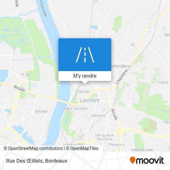 Rue Des Œillets plan