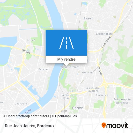 Rue Jean Jaurès plan