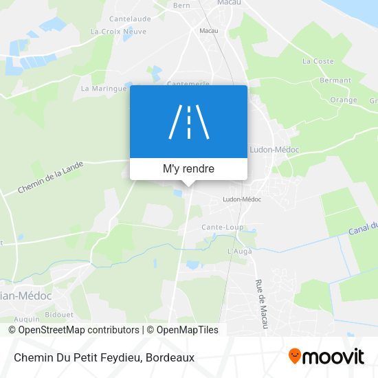 Chemin Du Petit Feydieu plan