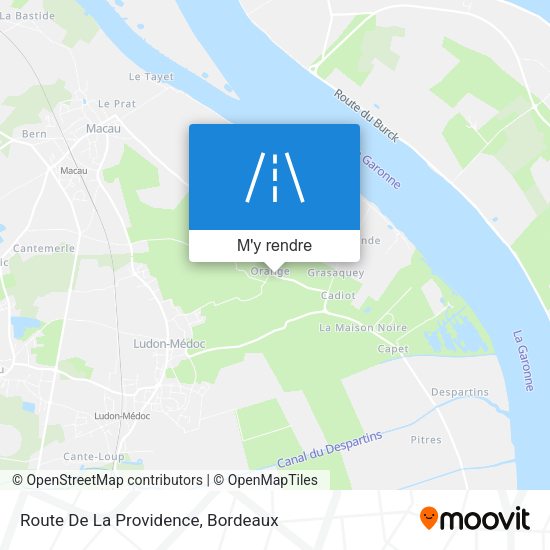 Route De La Providence plan