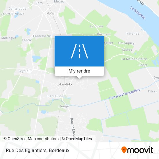 Rue Des Églantiers plan