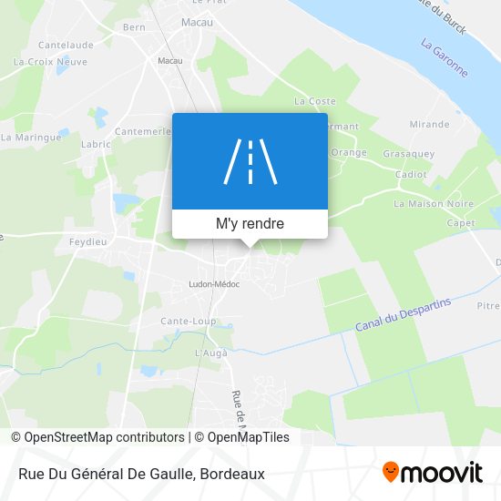 Rue Du Général De Gaulle plan