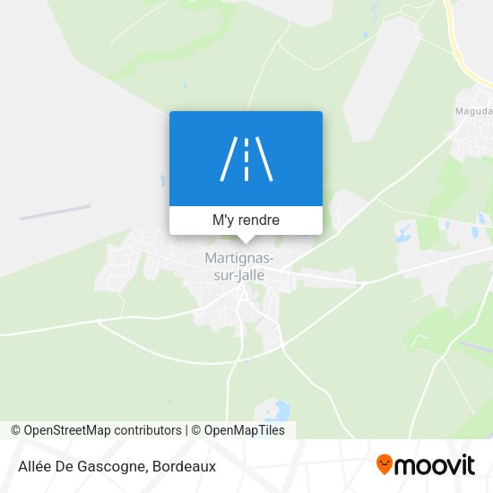 Allée De Gascogne plan