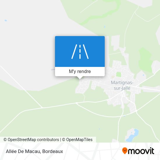 Allée De Macau plan