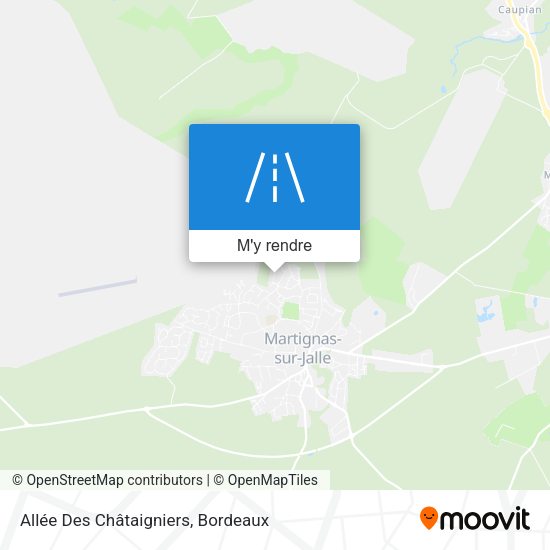 Allée Des Châtaigniers plan