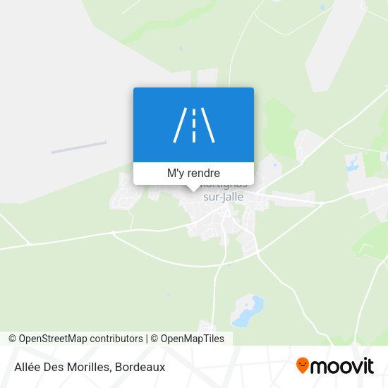Allée Des Morilles plan