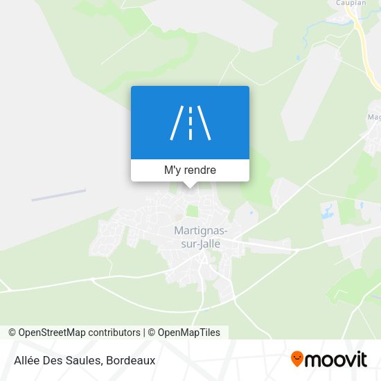 Allée Des Saules plan