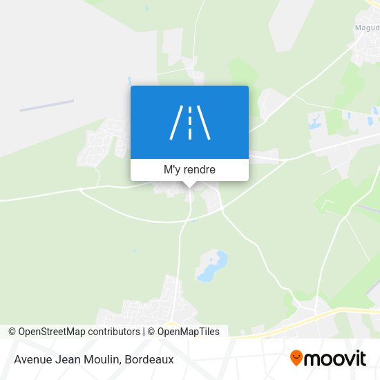 Avenue Jean Moulin plan