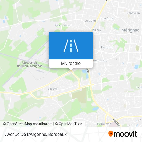 Avenue De L'Argonne plan
